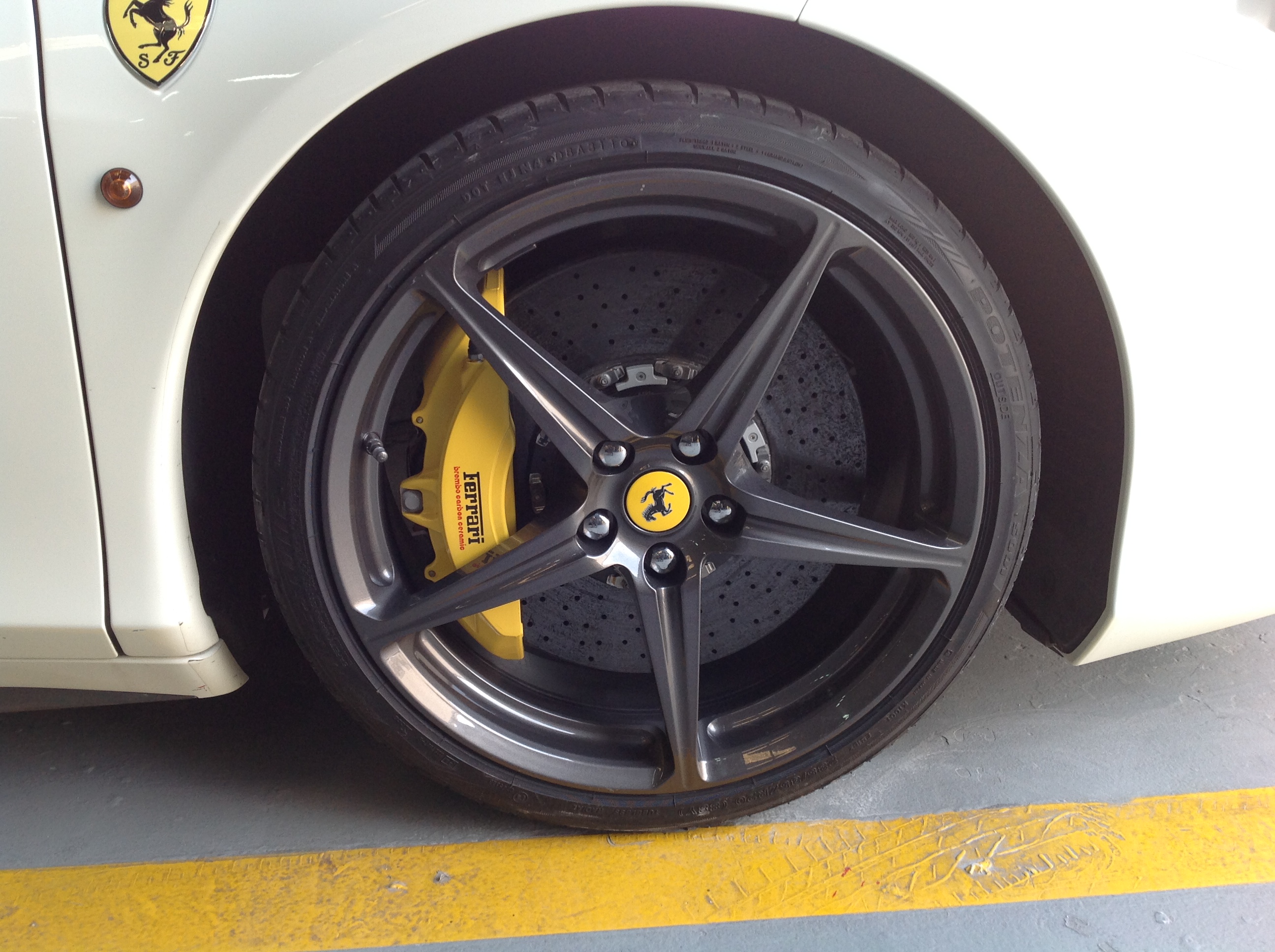 After 458 cream WheelFix Dubai a premier auto body shop and rim