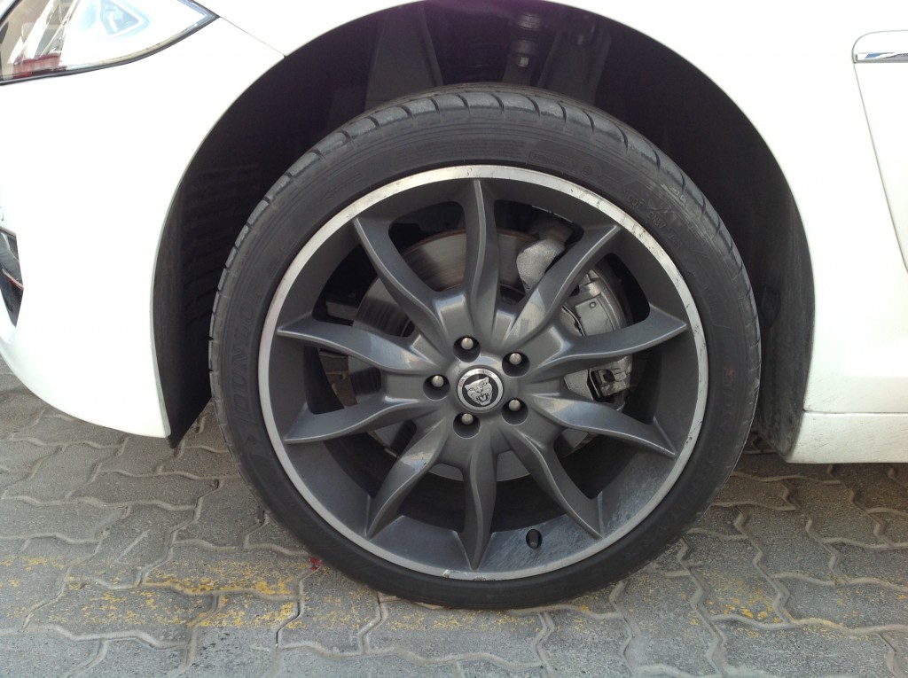 Jaguar xf before