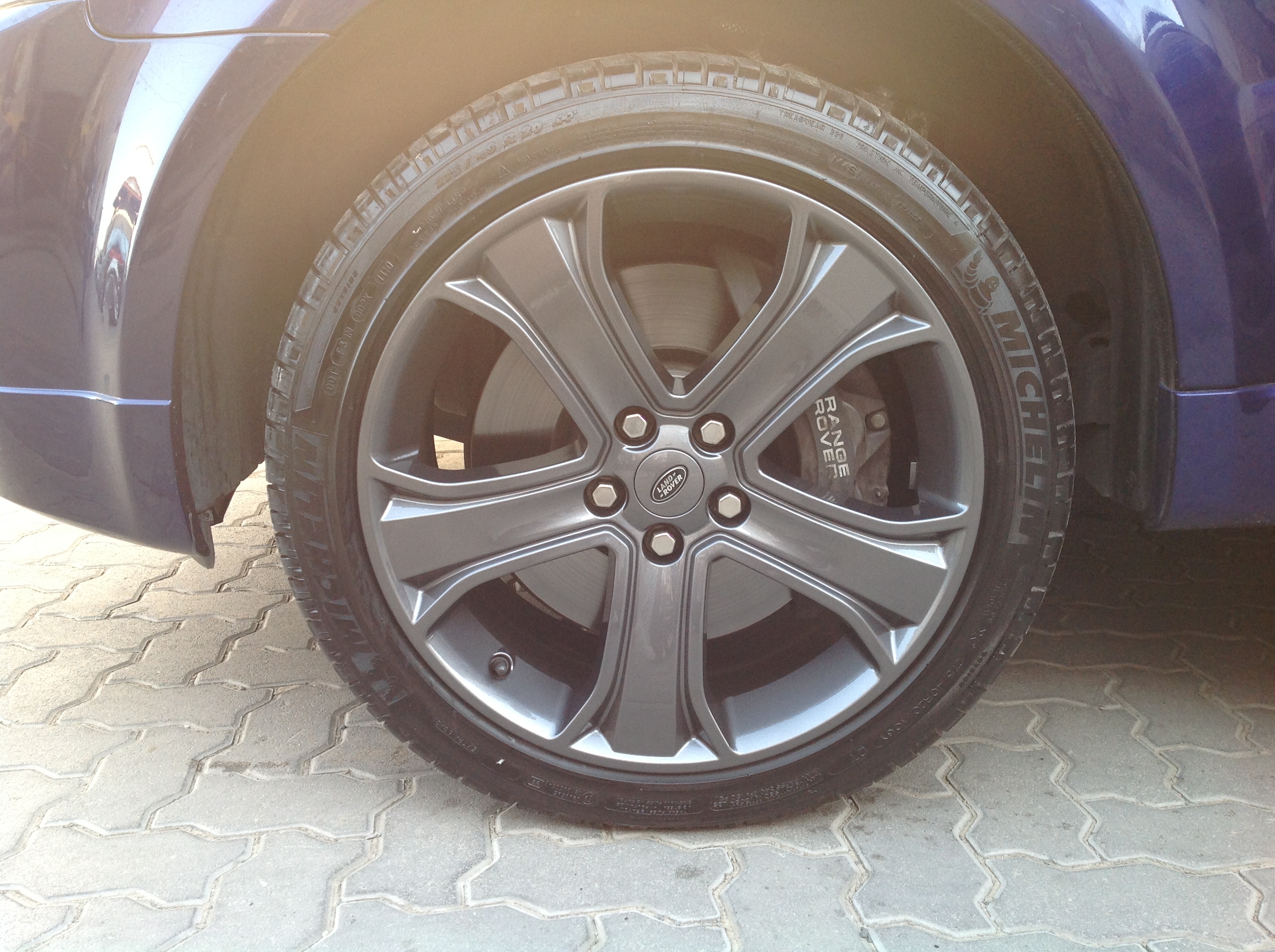 Range rover after