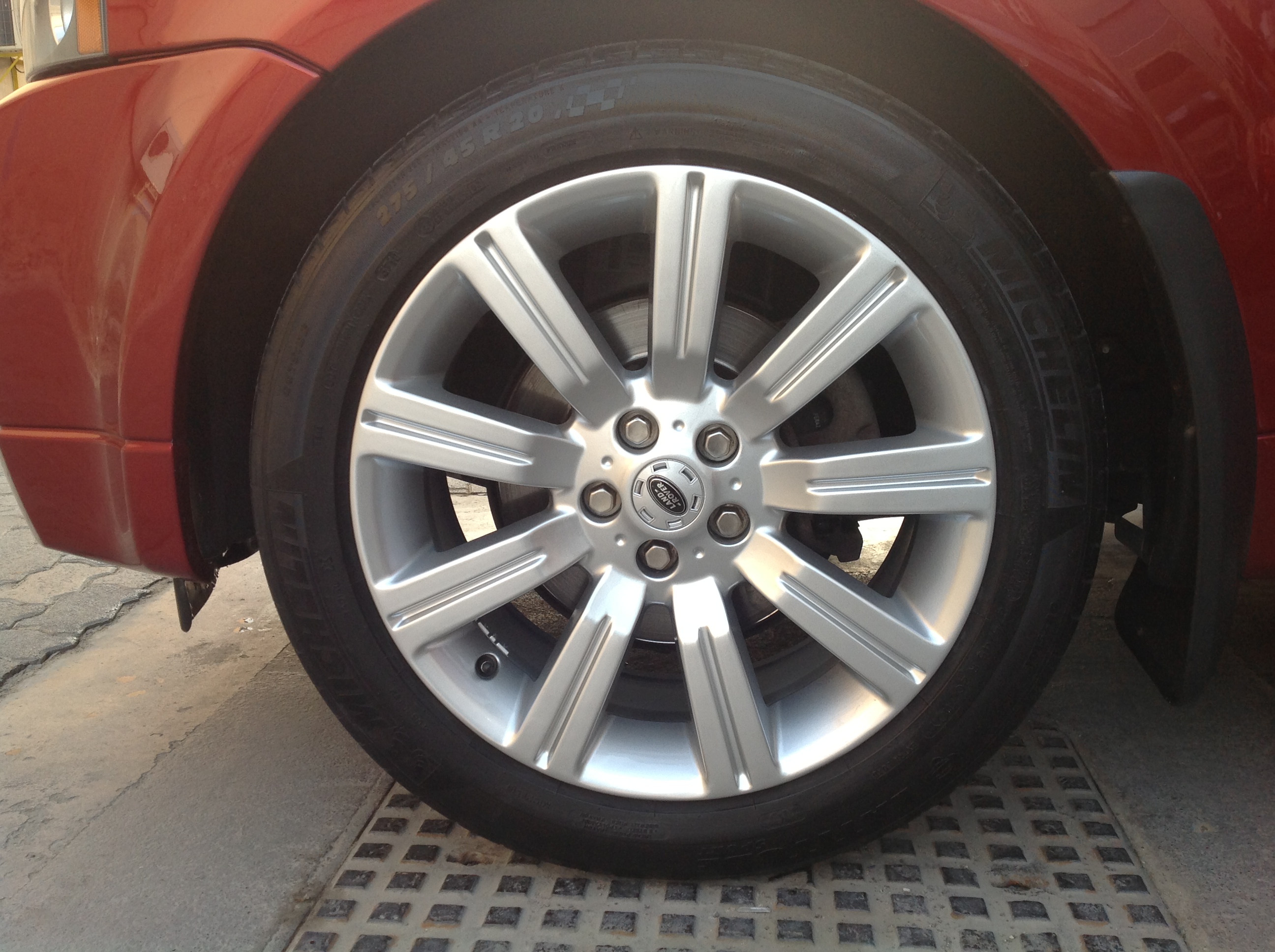 Range rover after