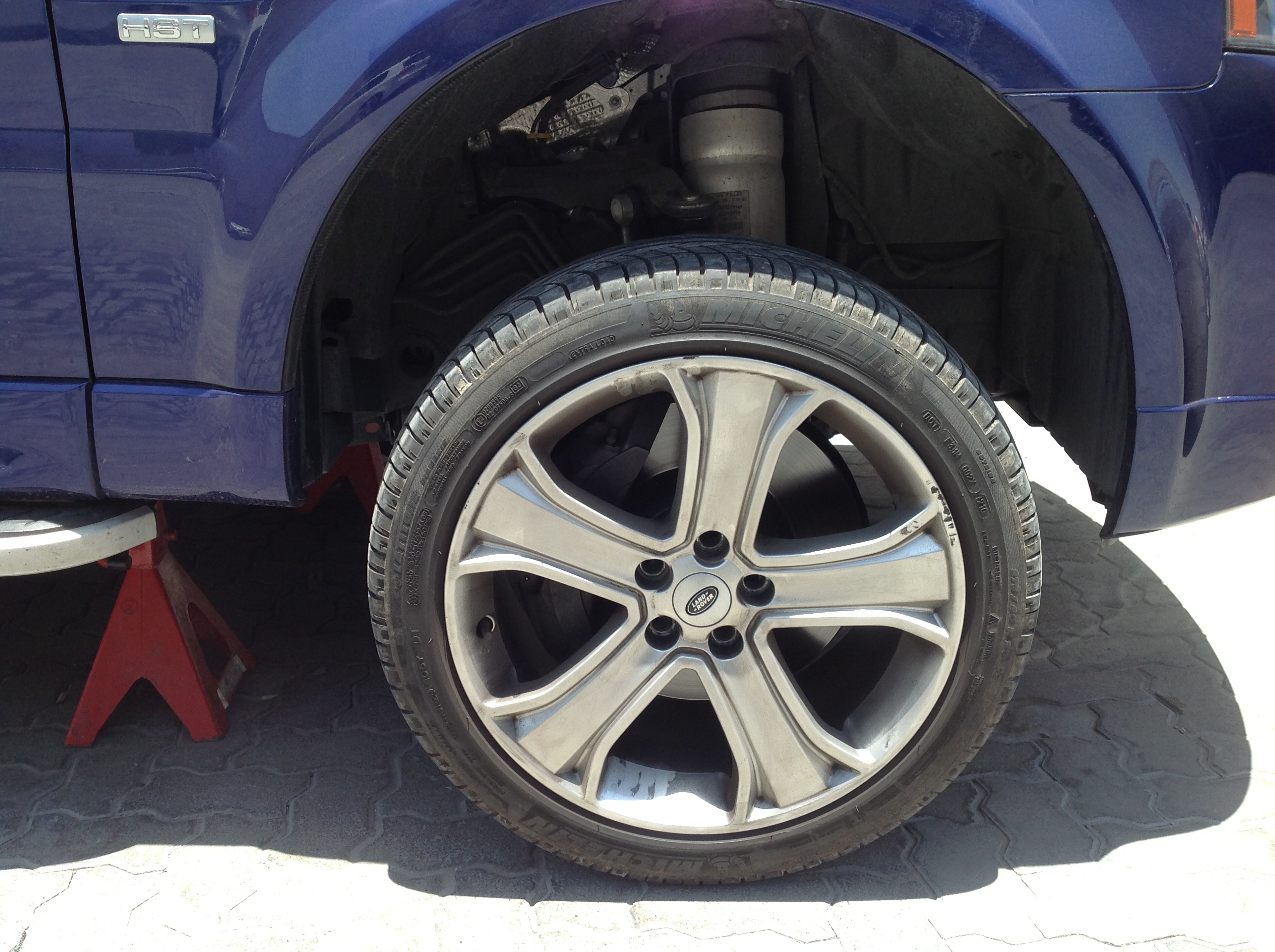 Range rover before