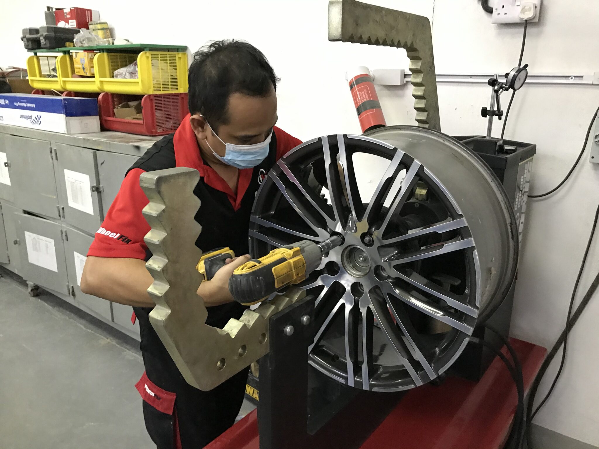 Rim Straightening Services in Dubai Wheel Fix