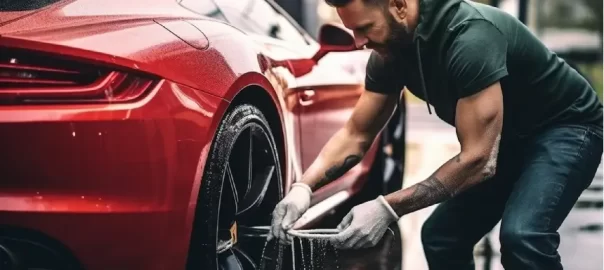 Shine Bright_ Car Wheel Polish in Dubai